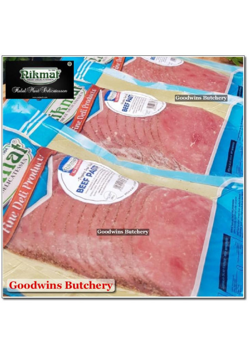 Nikmat sliced BEEF PASTRAMI Soejasch Bali HALAL 250g